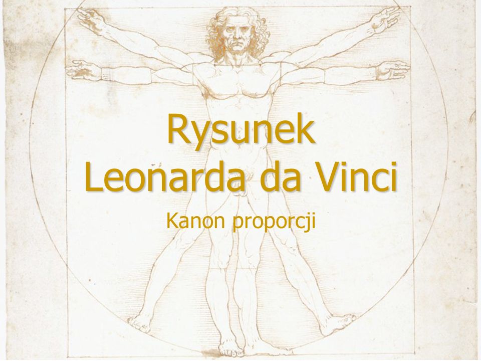 Rysunek Leonarda da Vinci