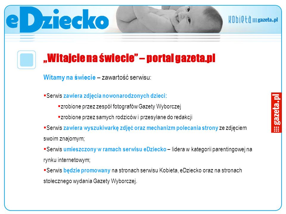 „Witajcie na świecie – portal gazeta.pl