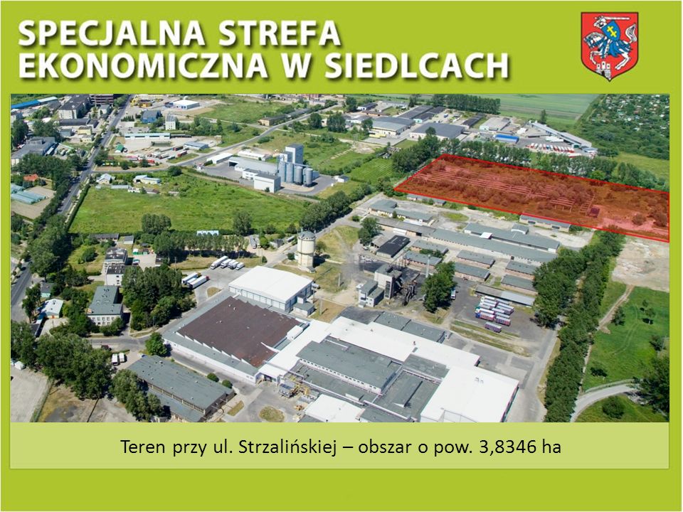 Teren przy ul. Strzalińskiej – obszar o pow. 3,8346 ha