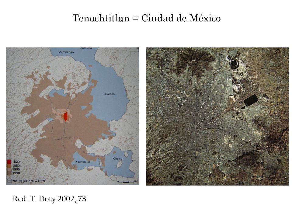 Tenochtitlan = Ciudad de México