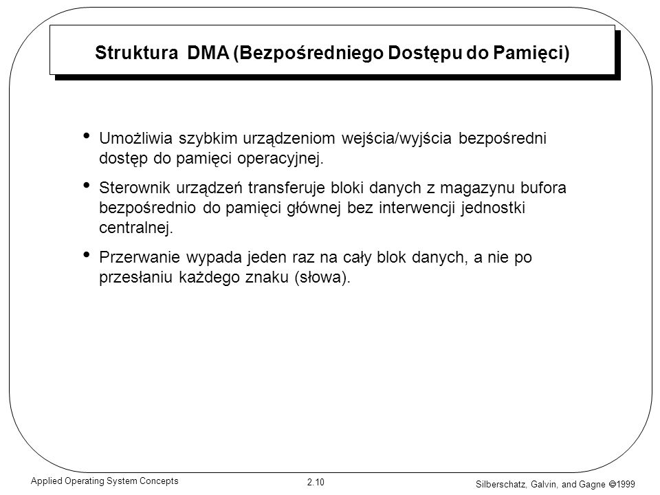 Struktura DMA (Bezpośredniego Dostępu do Pamięci)