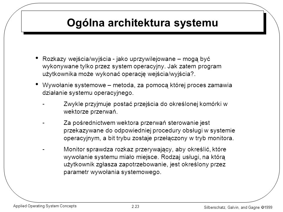 Ogólna architektura systemu