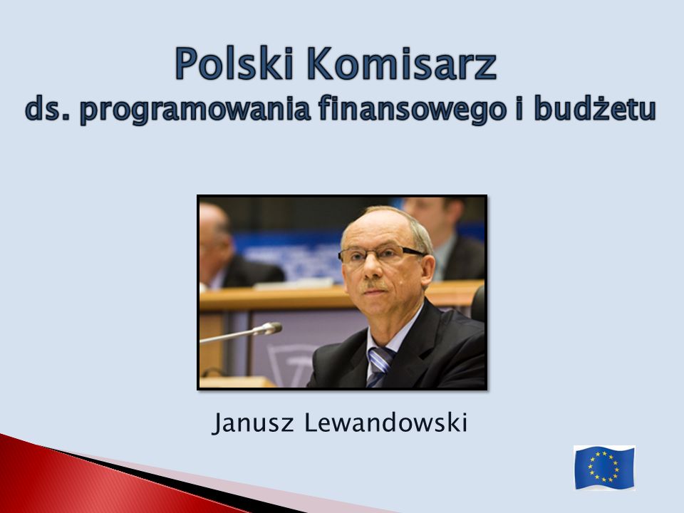 Polski Komisarz ds. programowania finansowego i budżetu