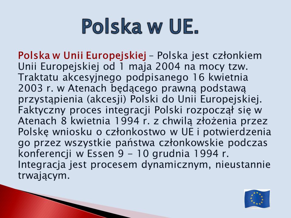 Polska w UE.