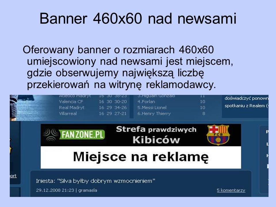 Banner 460x60 nad newsami