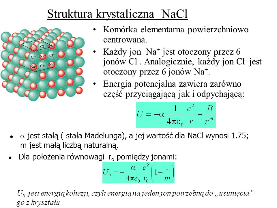 Struktura krystaliczna NaCl