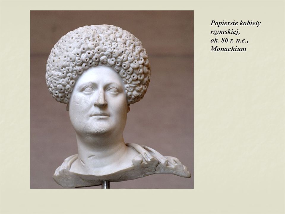 Popiersie kobiety rzymskiej, ok. 80 r. n.e., Monachium