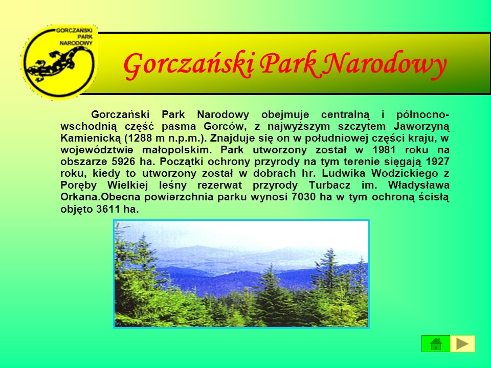 Gorczański Park Narodowy