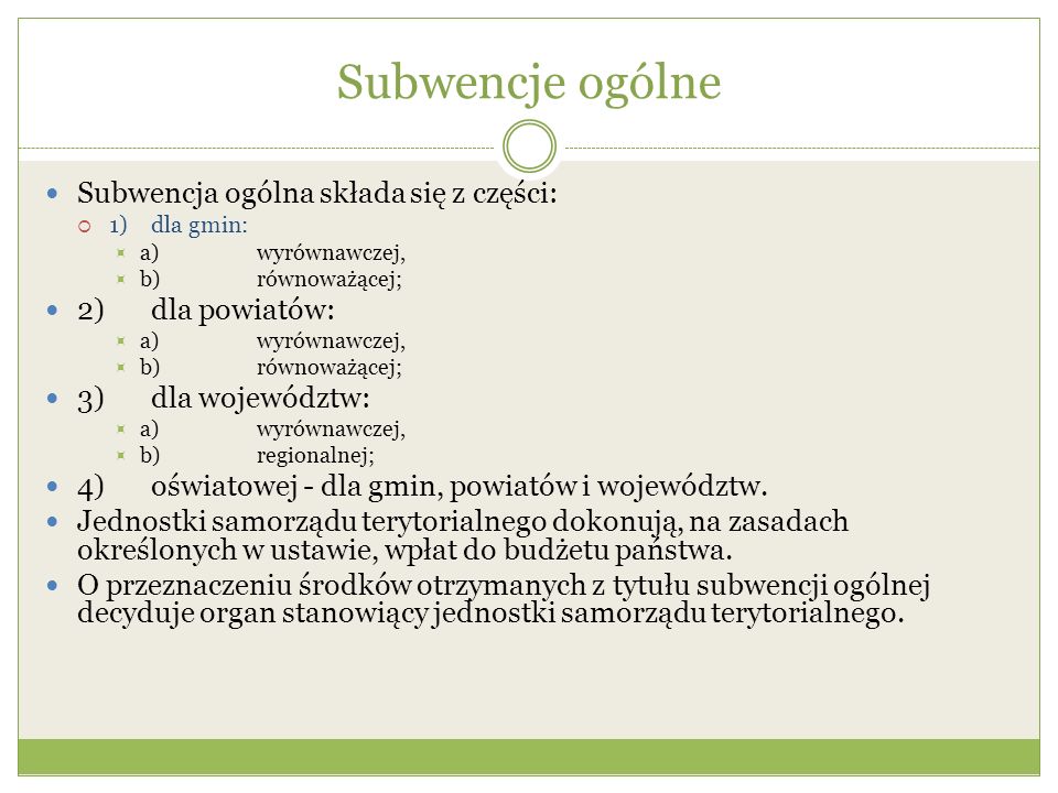 Finanse Publiczne I Prawo Finansowe ĆWICZENIA 4 I 5 - Ppt Pobierz