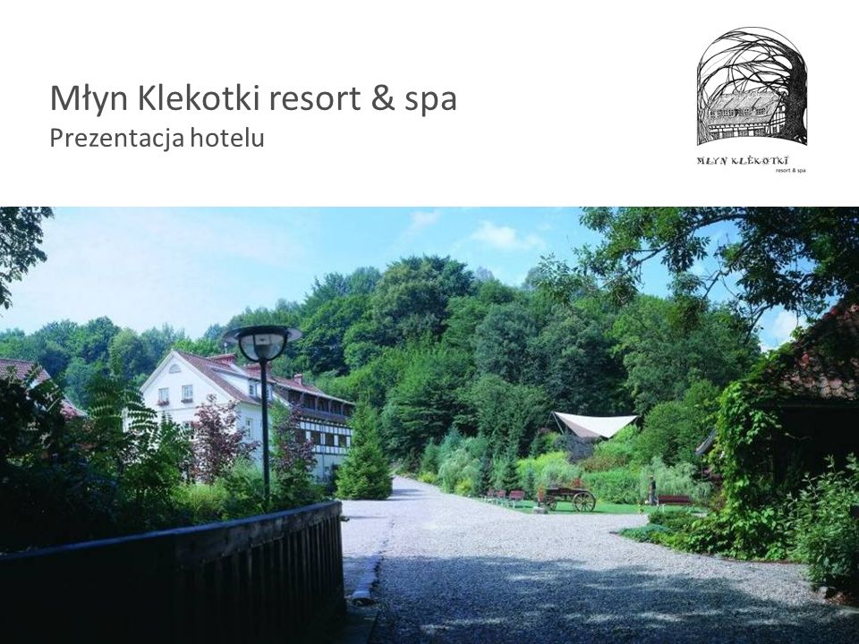 Młyn Klekotki resort & spa Prezentacja hotelu