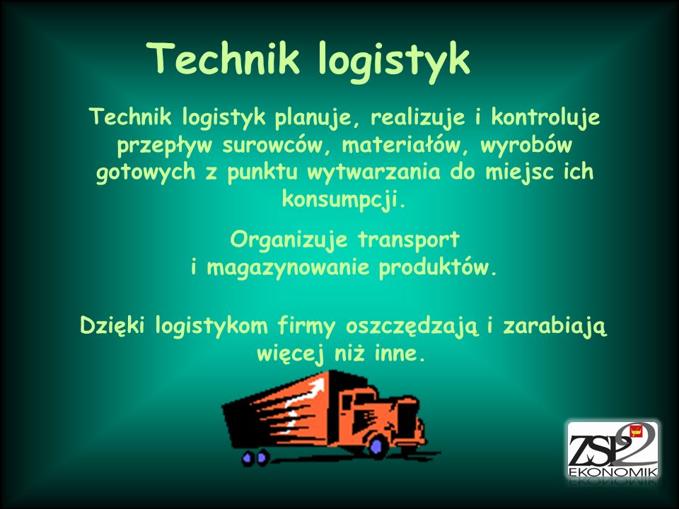 Technik logistyk