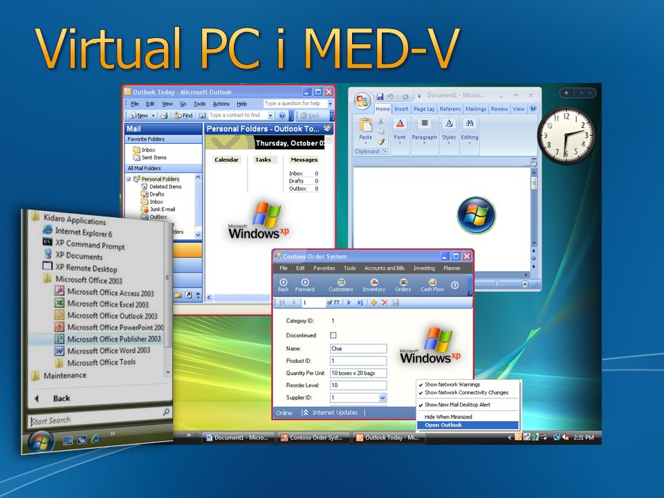 Virtual PC i MED-V Slide Overview: