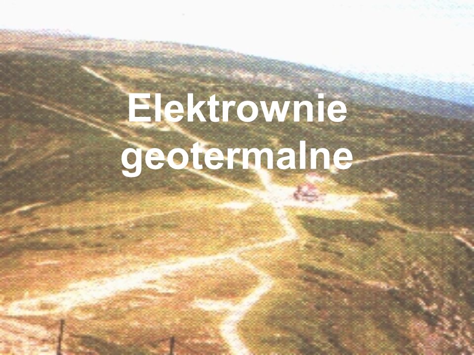 Elektrownie geotermalne