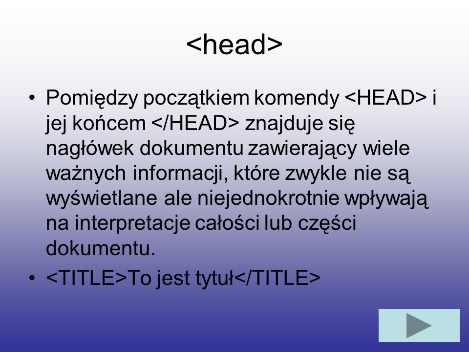 <head>