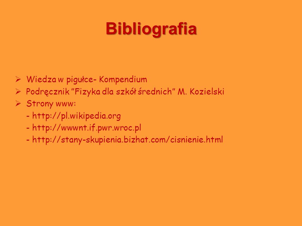 Bibliografia Wiedza w pigułce- Kompendium