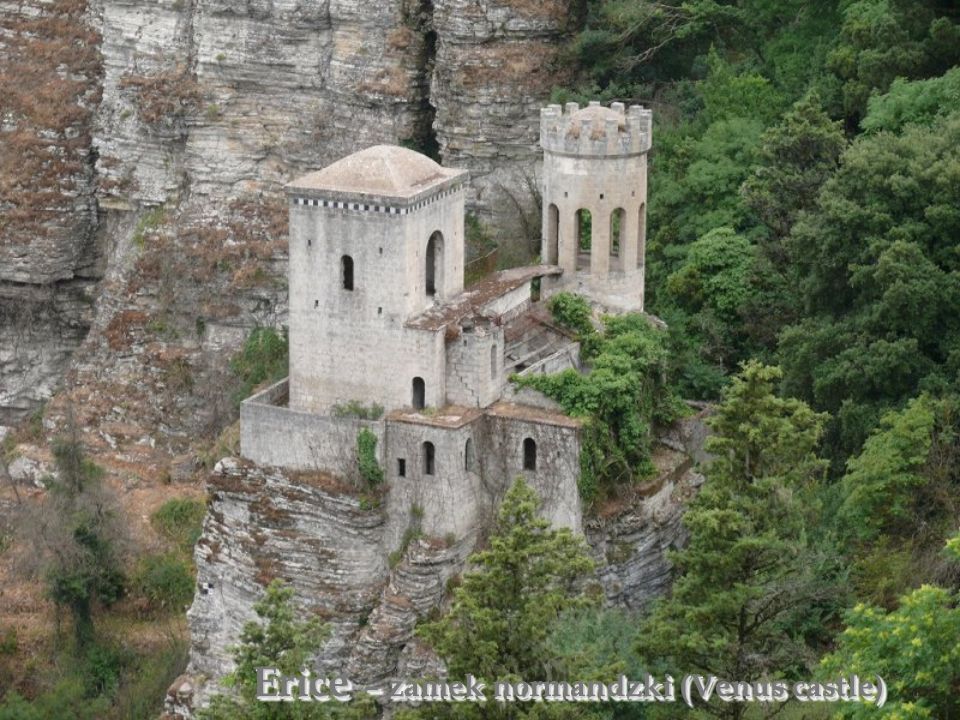 Erice – zamek normandzki (Venus castle)