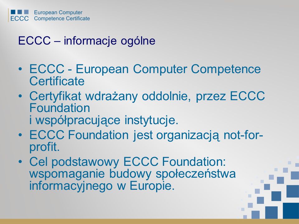 ECCC – informacje ogólne