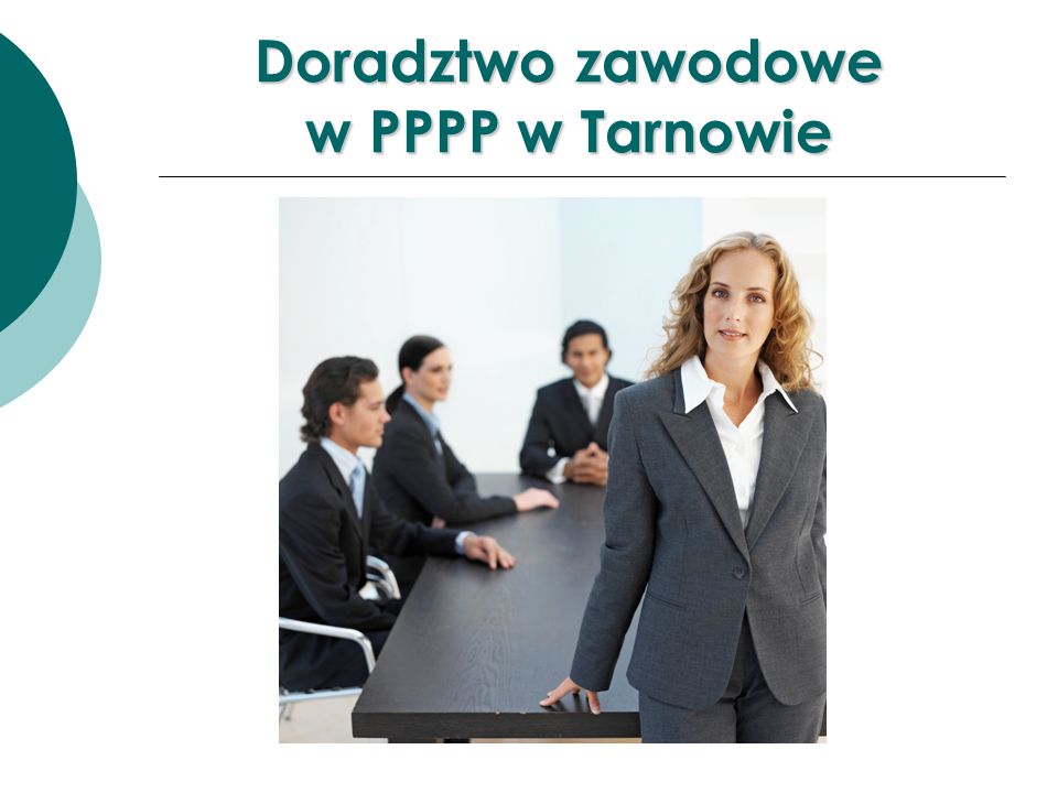 Doradztwo zawodowe w PPPP w Tarnowie
