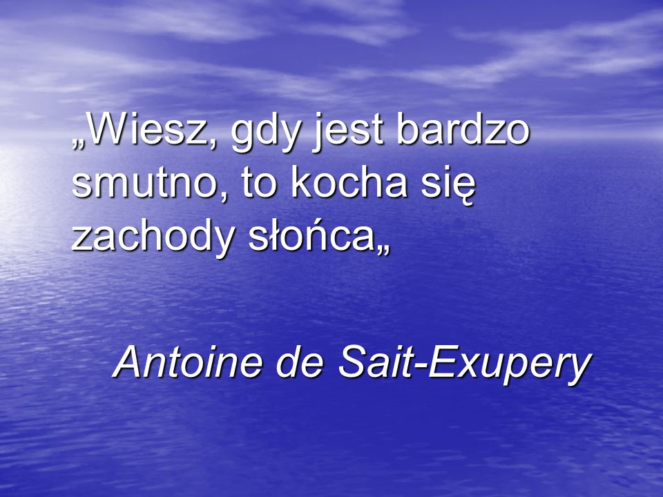 Antoine de Sait-Exupery