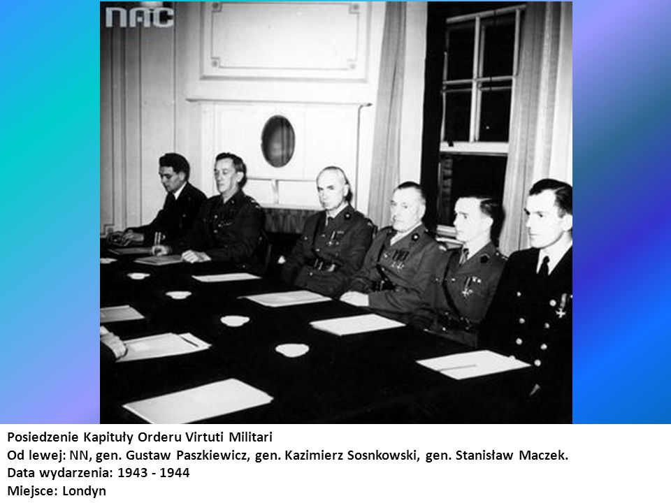 Posiedzenie Kapituły Orderu Virtuti Militari