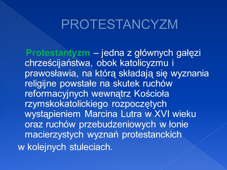 PROTESTANCYZM