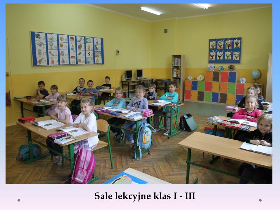 Sale lekcyjne klas I - III