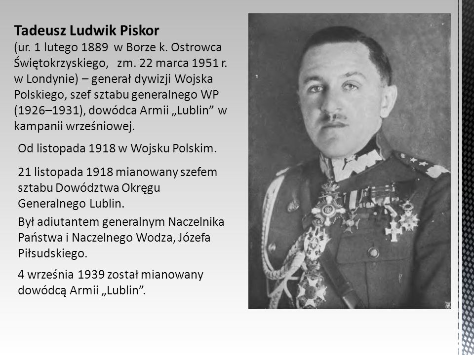 Tadeusz Ludwik Piskor (ur. 1 lutego 1889 w Borze k