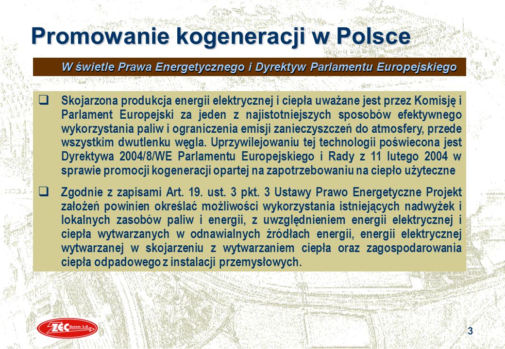 Promowanie kogeneracji w Polsce