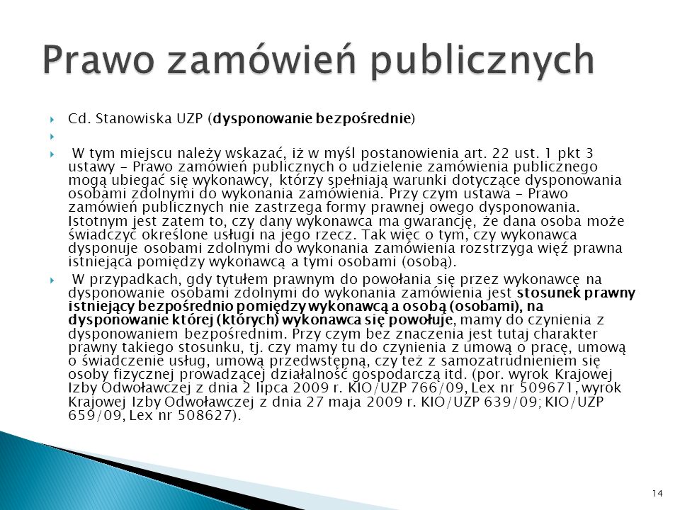 Prawo Zamówień Publicznych - Ppt Pobierz