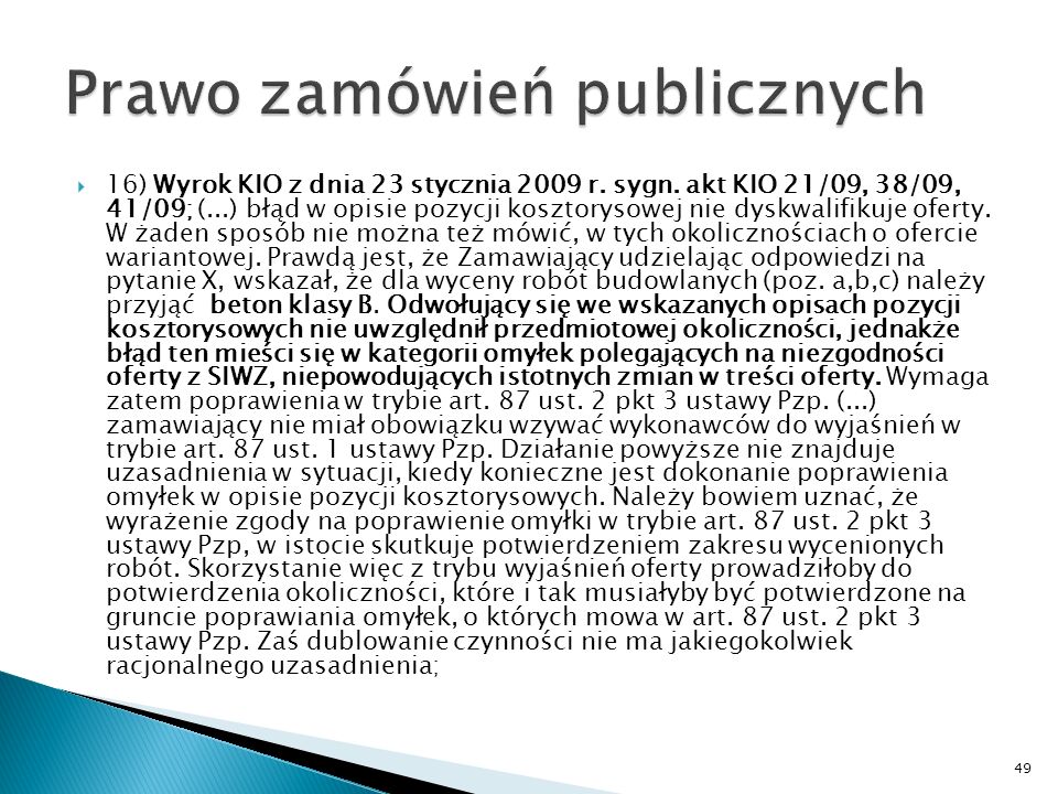 Prawo Zamówień Publicznych - Ppt Pobierz