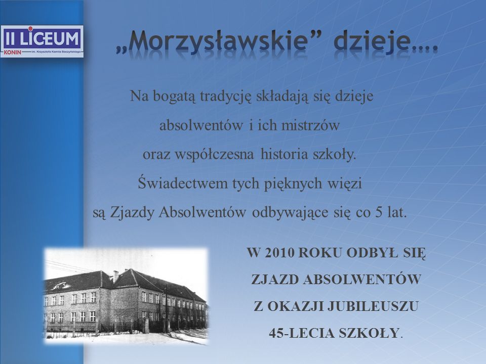 „Morzysławskie dzieje….