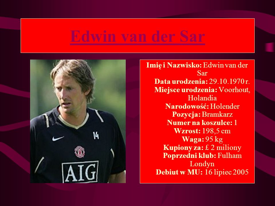 Edwin van der Sar