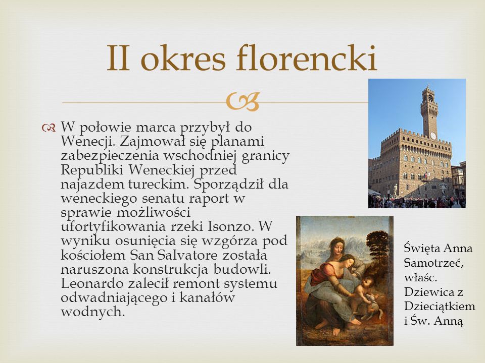 II okres florencki