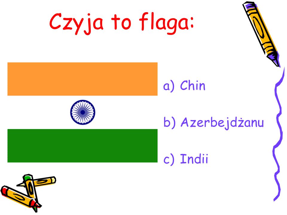 Czyja to flaga: Chin Azerbejdżanu Indii