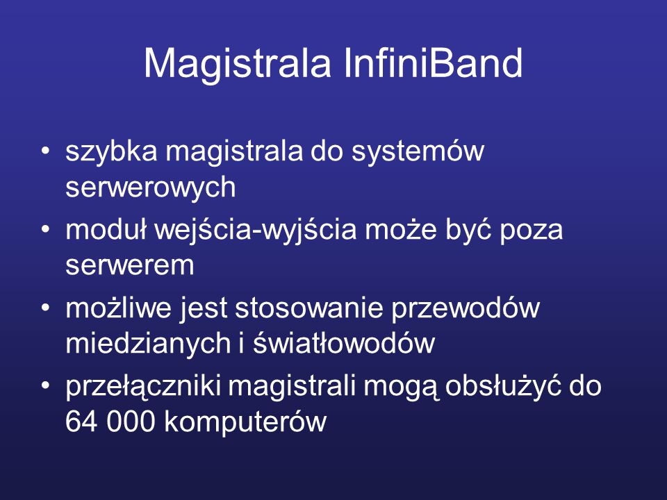 Magistrala InfiniBand
