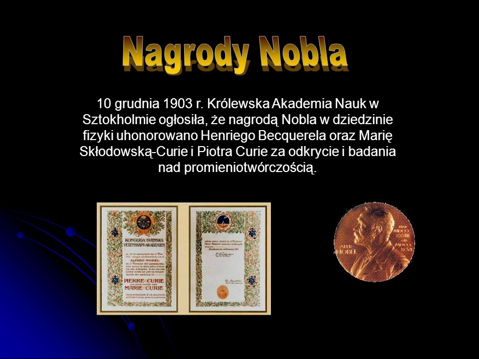 Nagrody Nobla