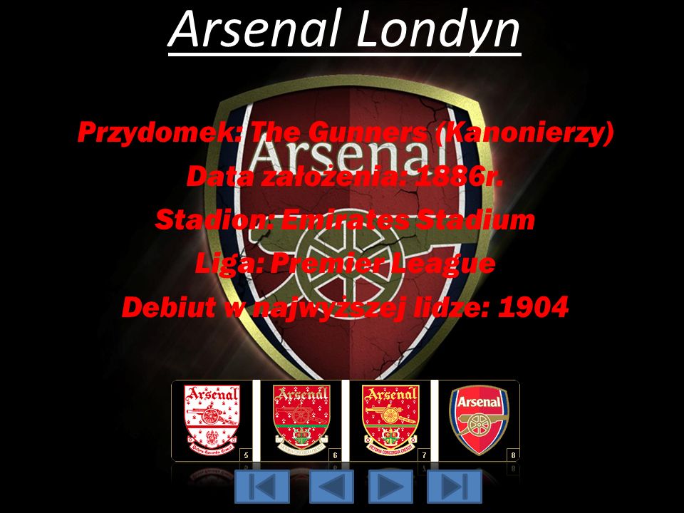 Arsenal Londyn Przydomek: The Gunners (Kanonierzy)
