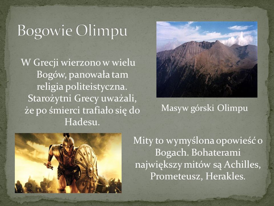 Bogowie Olimpu