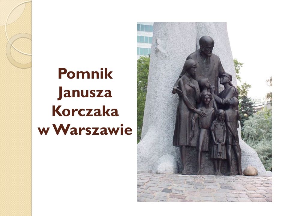 Pomnik Janusza Korczaka w Warszawie
