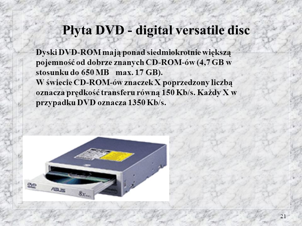 Płyta DVD - digital versatile disc