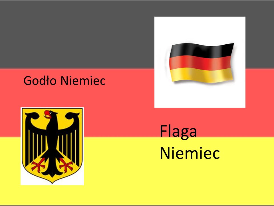 Godło Niemiec Flaga Niemiec