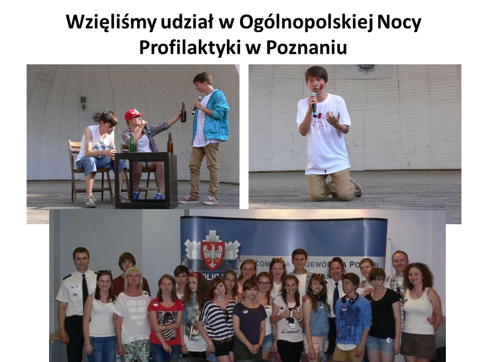 Wzięliśmy udział w Ogólnopolskiej Nocy Profilaktyki w Poznaniu
