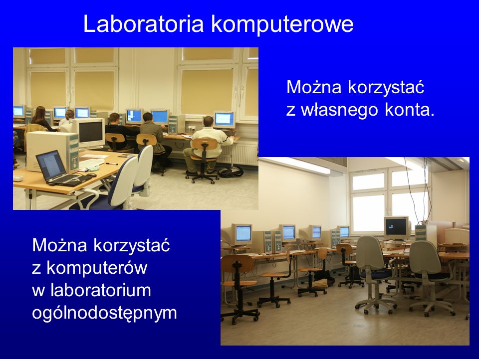 Laboratoria komputerowe