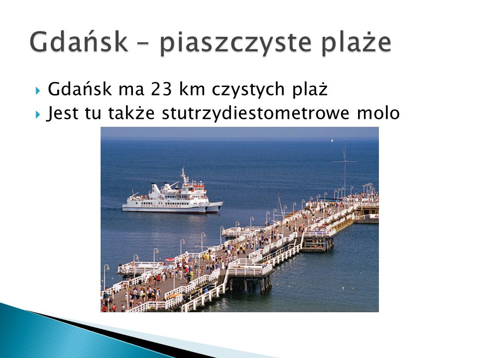 Gdańsk – piaszczyste plaże