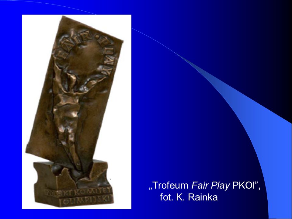 „Trofeum Fair Play PKOl , fot. K. Rainka