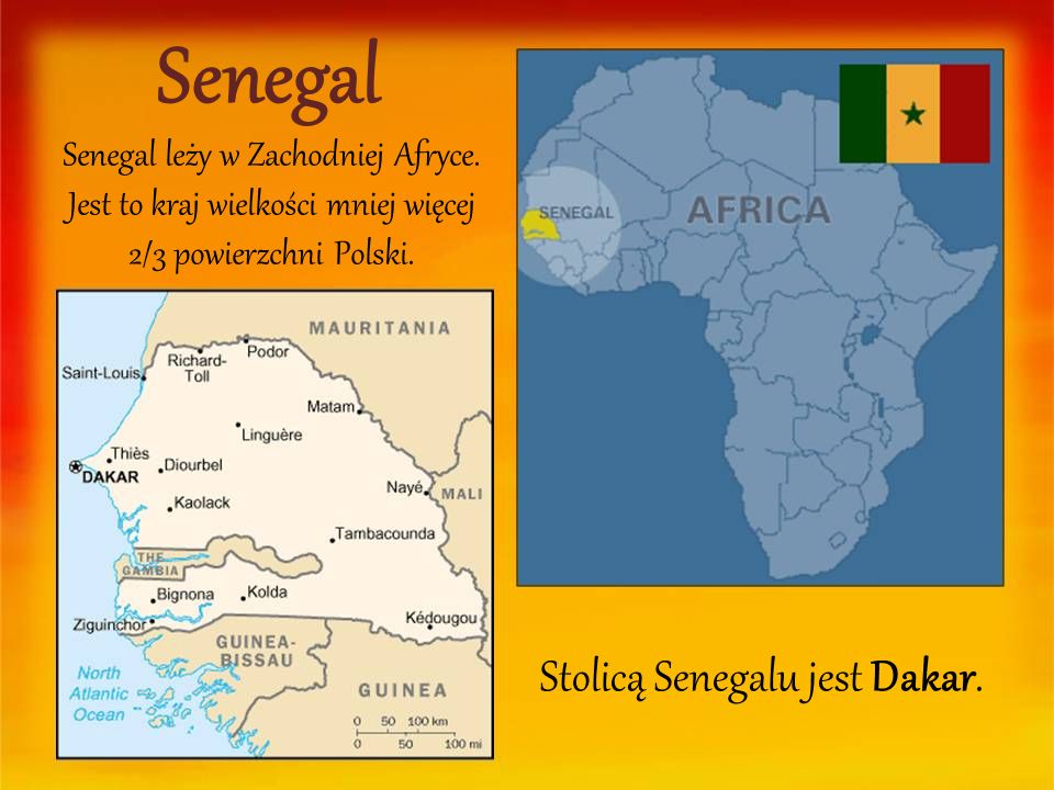 Stolicą Senegalu jest Dakar.