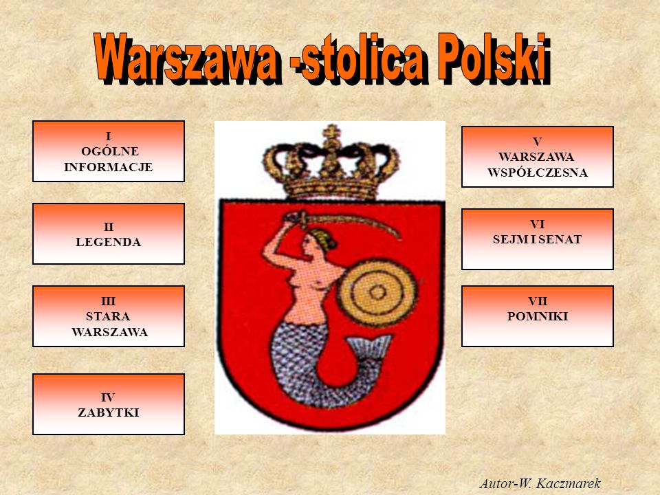 Warszawa -stolica Polski