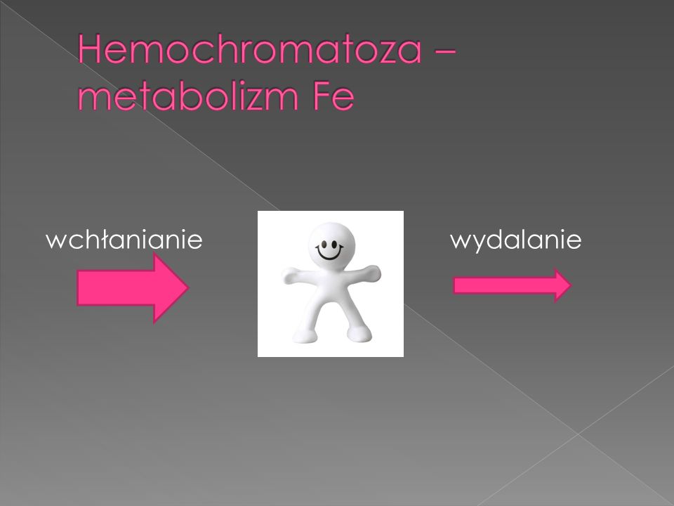 Hemochromatoza – metabolizm Fe