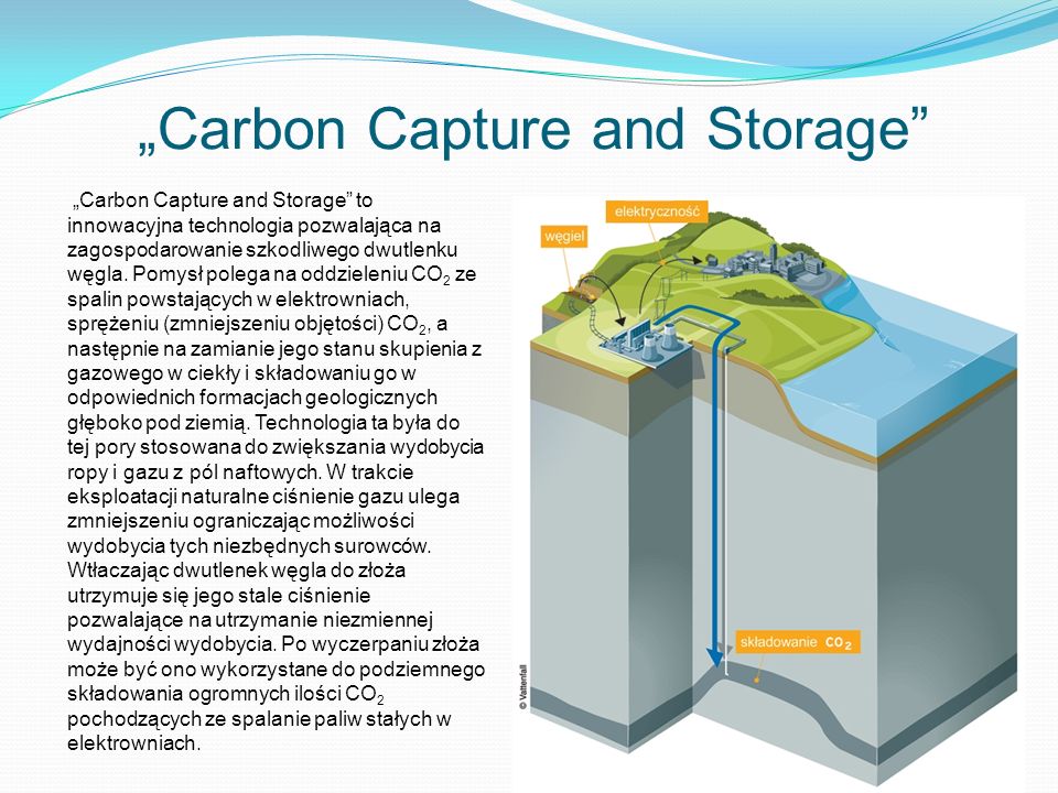 „Carbon Capture and Storage