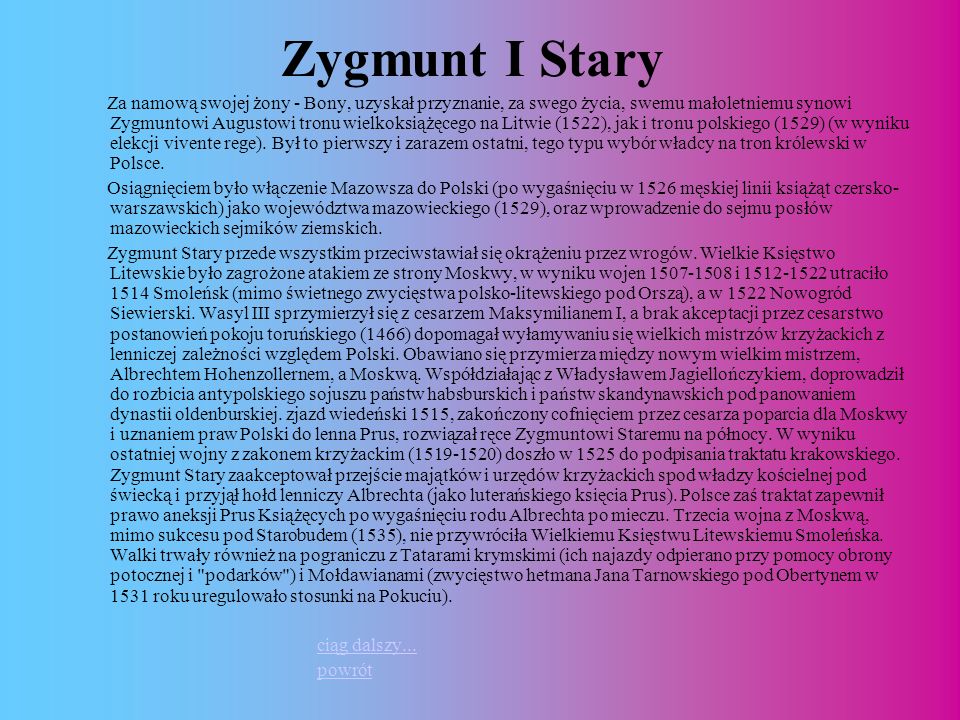 Zygmunt I Stary